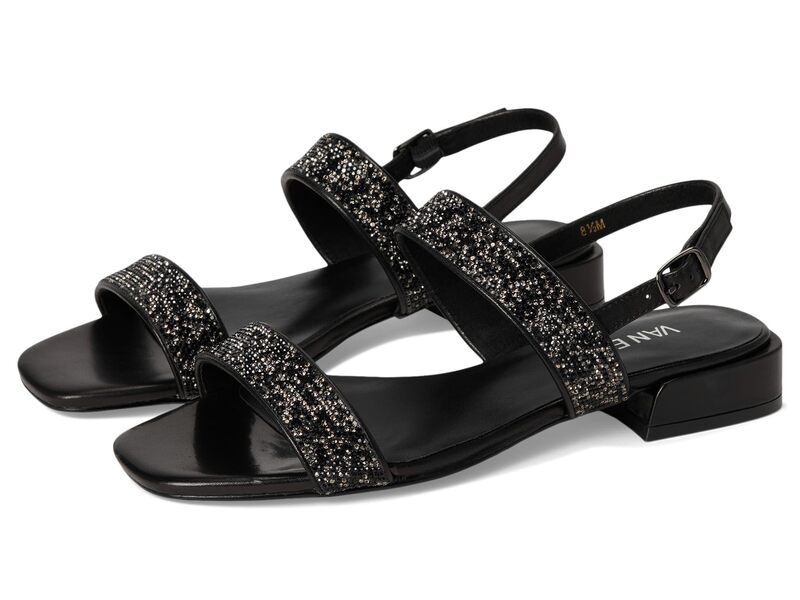 ベネリ レディース シューズ サンダル Vaneli Emmey Black Nappa ブラック