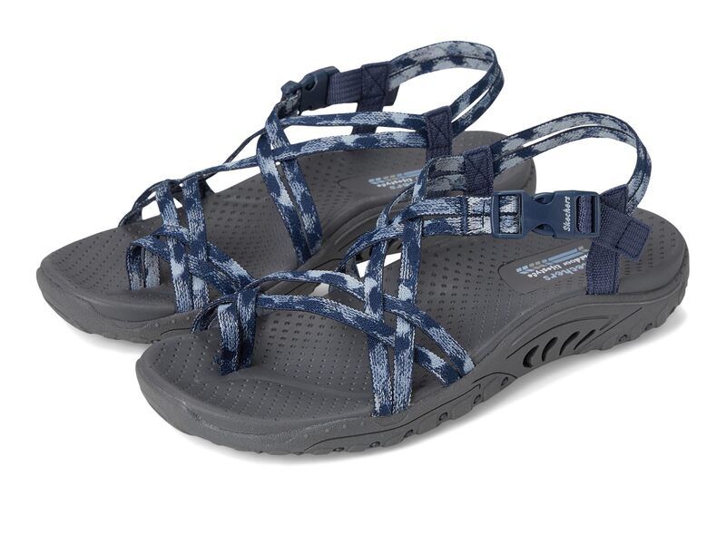 スケッチャーズ レディース シューズ サンダル SKECHERS Reggae Positive Space Navy ネイビー 14,805円