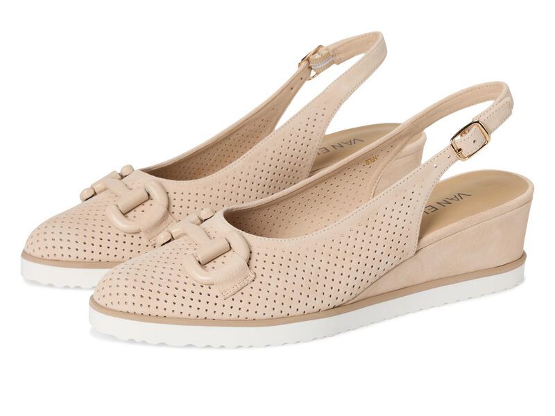 ベネリ レディース シューズ ヒール Vaneli Dabry Nude Suede