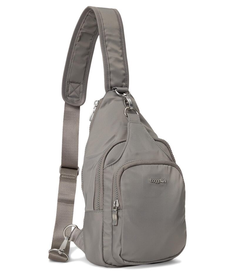 バッガリーニ レディース バッグ バックパック・リュックサック Baggallini Central Park Sling Steel Grey Twil グレー