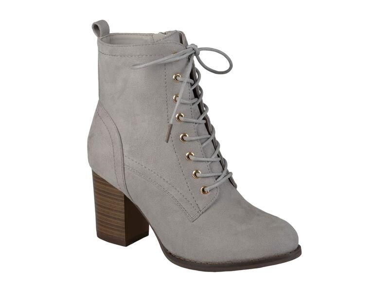 ジュルネ コレクション レディース シューズ ブーツ・レインブーツ Journee Collection Baylor Bootie Grey グレー