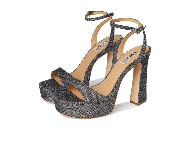 バッジェリーミシュカ レディース シューズ サンダル Badgley Mischka Caia Pewter ピューター