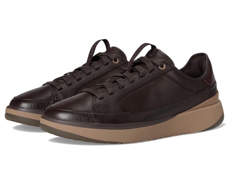 コールハーン メンズ シューズ スニーカー レザー Cole Haan Grandpro All Day Court Leather Sneakers ChocolateMadei チョコレート
