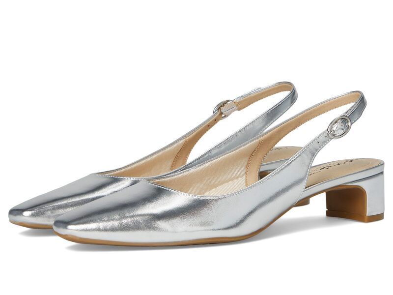 ライフストライド レディース シューズ ヒール LifeStride Lorena Silver Faux Lea シルバー