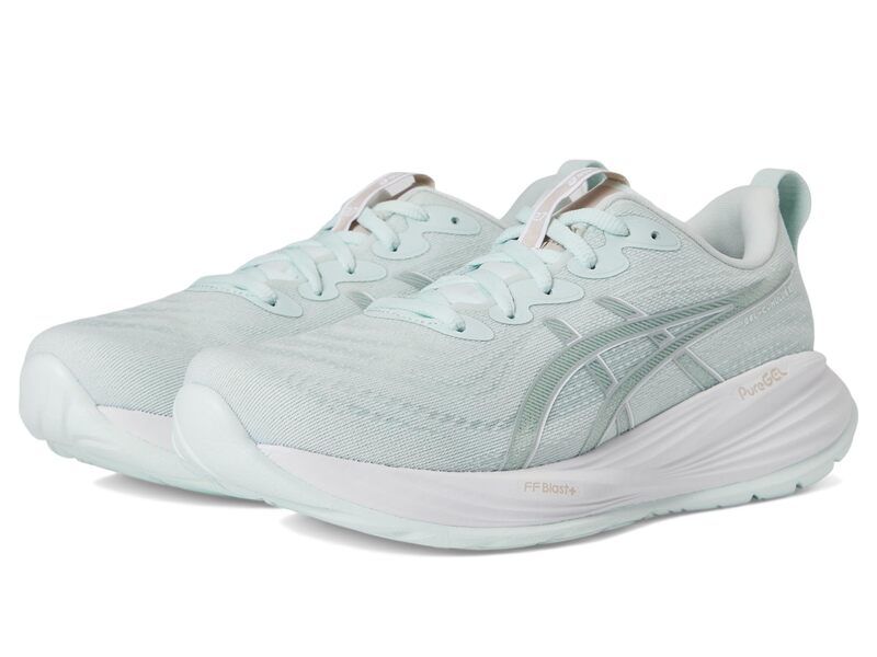 アシックス レディース シューズ スニーカー ASICS GELCumulus 27 Pure AquaWhite ホワイト