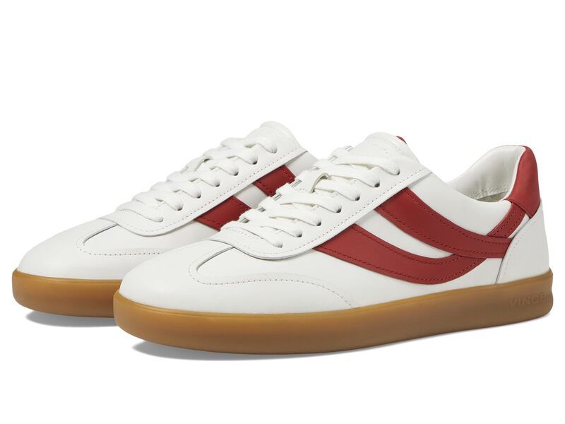 ヴィンス メンズ シューズ スニーカー レース Vince OasisM LaceUp Retro Sneakers Chalk WhiteRub ホワイト
