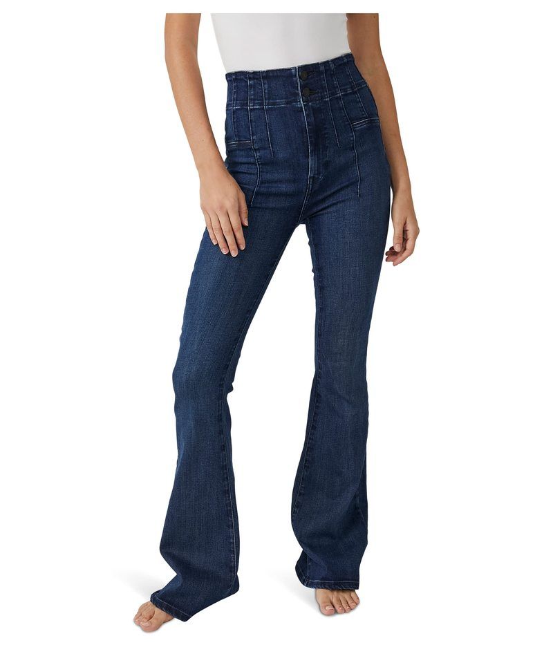 フリーピープル レディース ボトムス デニムパンツ ジーンズ Free People We The Free Jayde Flare Jeans Night Sky