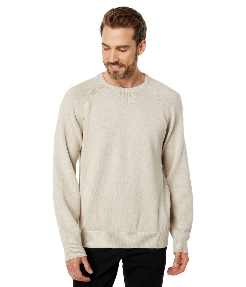 エルエルビーン メンズ アウター ニット・セーター コットン LLBean Wicked Soft Cotton Cashmere Crew New Khaki カーキ