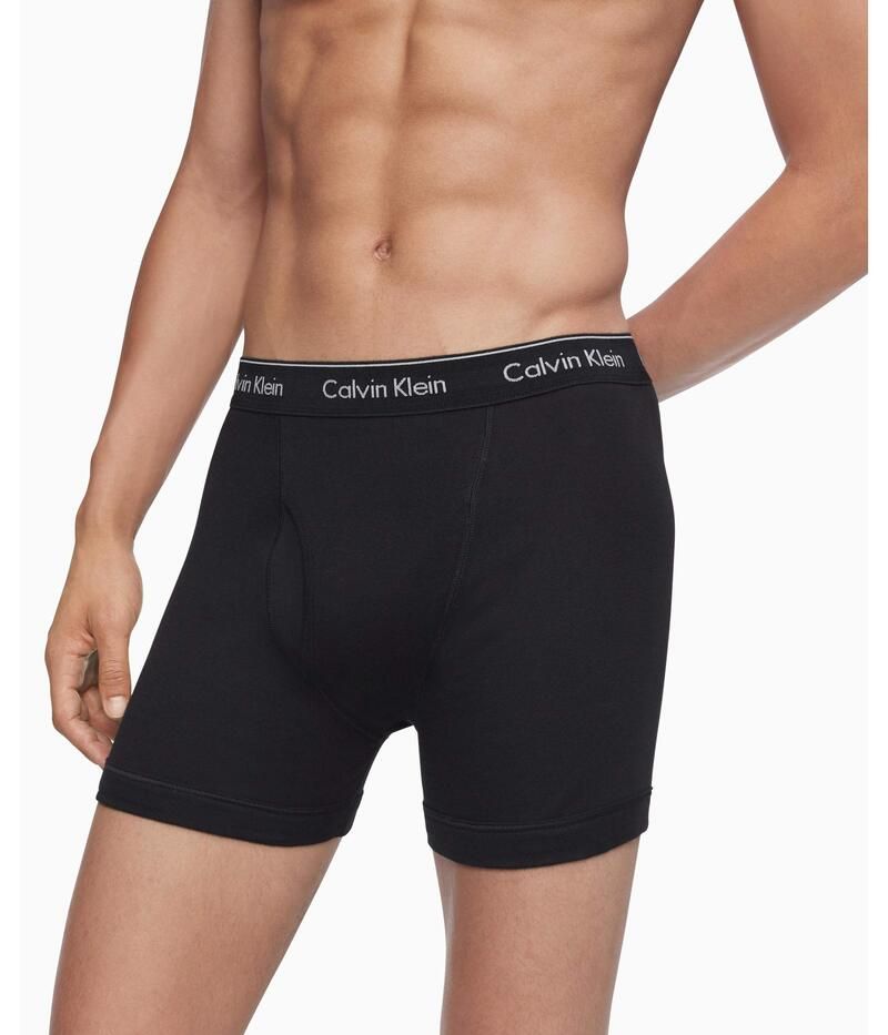 カルバン クライン アンダーウェア メンズ ボクサーパンツ コットン Calvin Klein Underwear Cotton Classics Multipack Boxer Brief WhiteBlackGre ホワイト