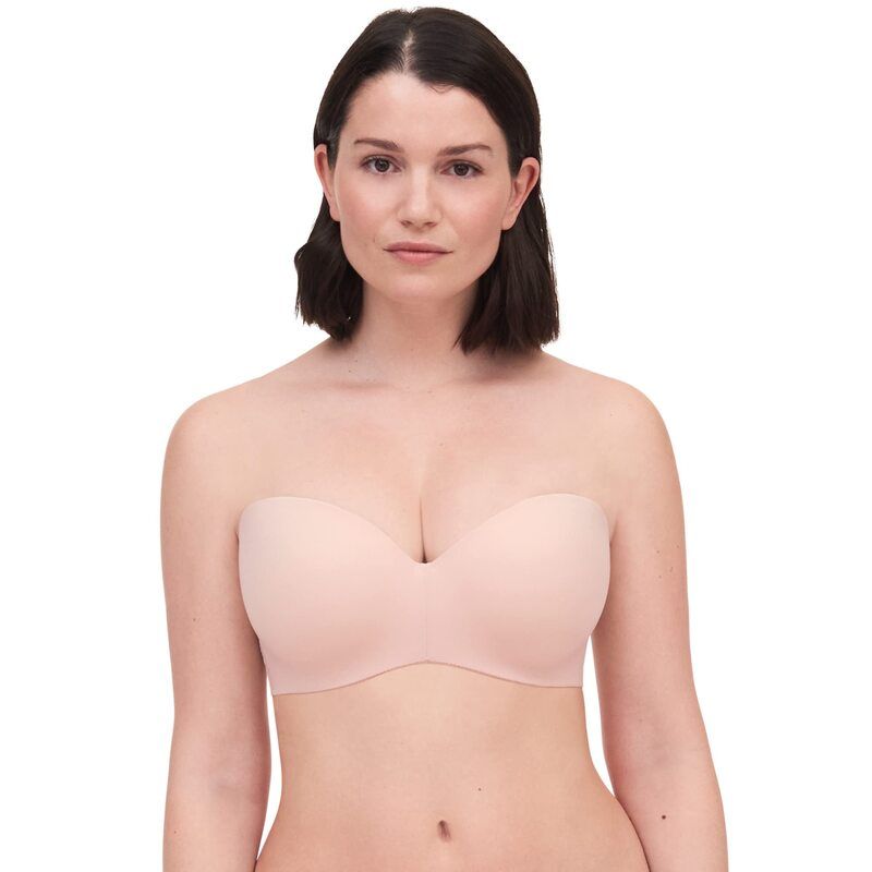シャントル レディース アンダーウェア ブラジャー ストラップレス Chantelle Norah Strapless Bra Rose