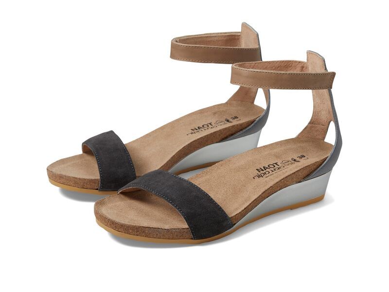 ナオト レディース シューズ ヒール Naot Pixie Oily Black Sued ブラック