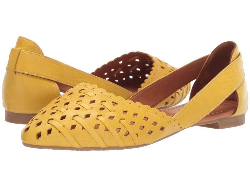スプリングステップ レディース シューズ サンダル Spring Step Delorse Yellow イエロー