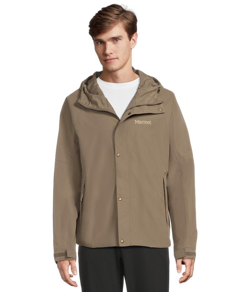 マーモット メンズ アウター コート ジャケット Marmot Cascade Rain Jacket Claystone