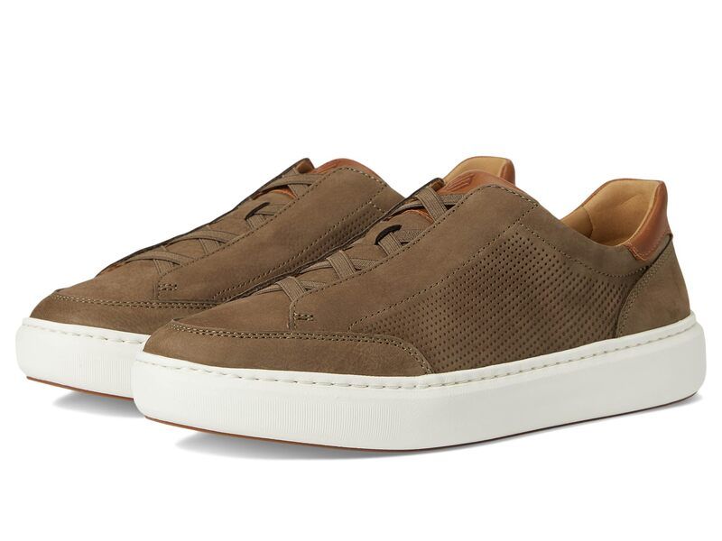 ジョンストンアンドマーフィー メンズ シューズ スニーカー レース Johnston Murphy Anders Stretch Lacetotoe Taupe Nubuck トープ