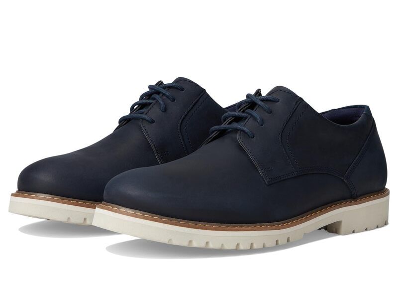 ロックポート メンズ シューズ オックスフォード Rockport Maverick Plain Toe Oxford New Dress Blues