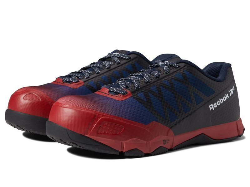 リーボック メンズ シューズ スニーカー Reebok Work Speed TR Work EH Comp Toe RedBlack ブラック