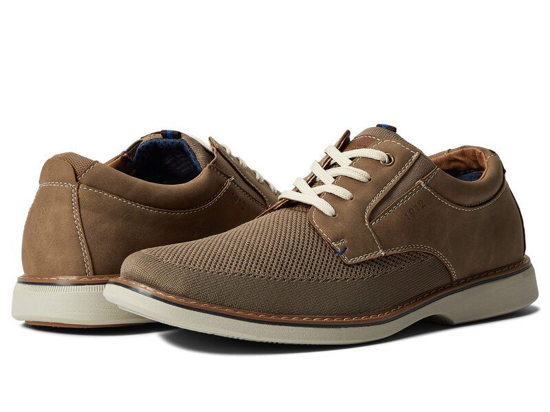 ノンブッシュ メンズ シューズ オックスフォード ニット Nunn Bush Otto Knit Plain Toe Oxford Taupe トープ