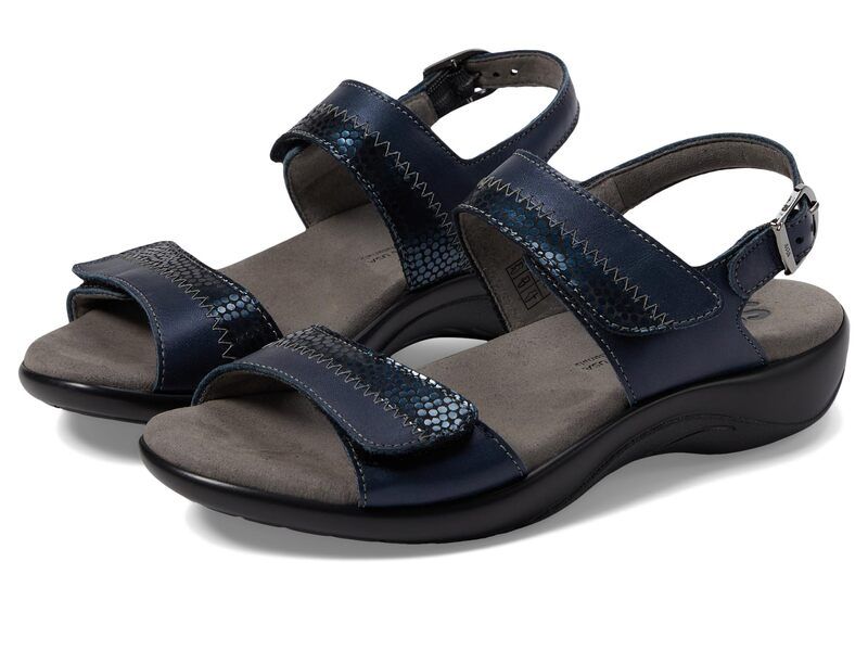 サス レディース シューズ サンダル SAS Nudu Adjustable Comfort Sandal Navy ネイビー