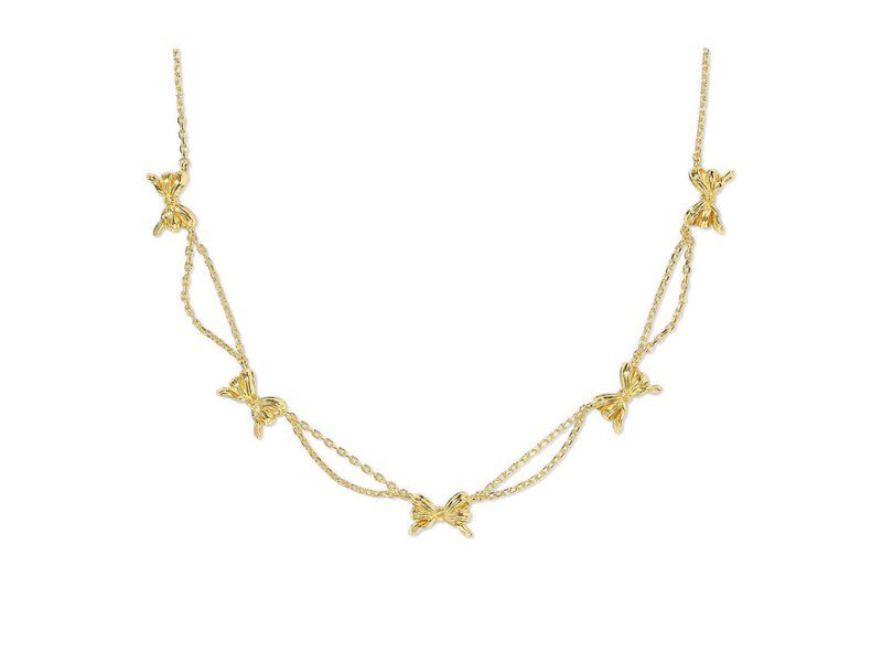 ケンドラスコット レディース アクセサリー ネックレス・チョーカー・ペンダントトップ レース Kendra Scott Bow Strand Necklace Gold ゴールド