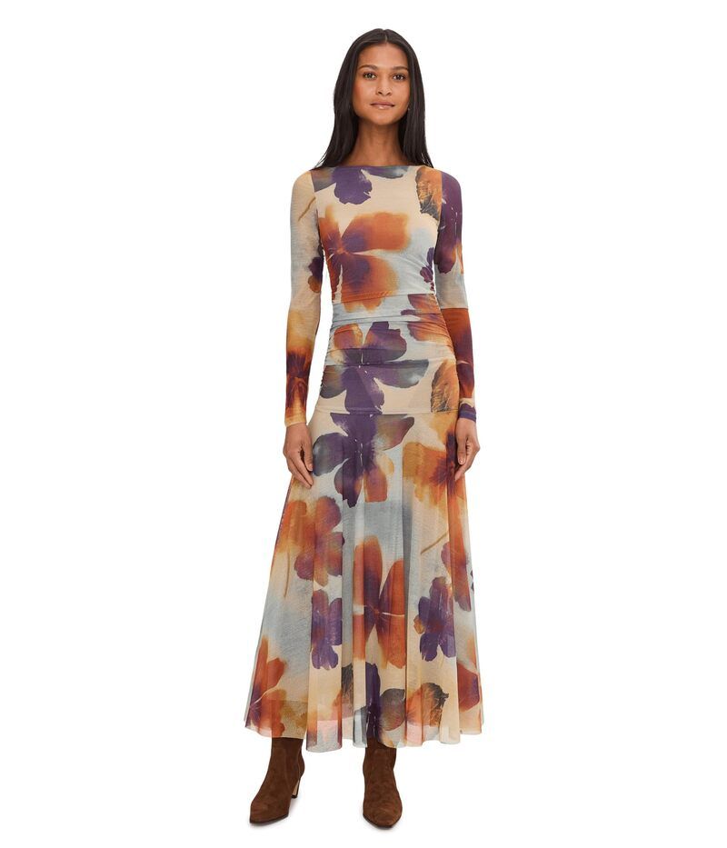 フリーピープル レディース トップス ワンピース メッシュ マキシ Free People Sunnei Mesh Maxi Dressunrise Combo