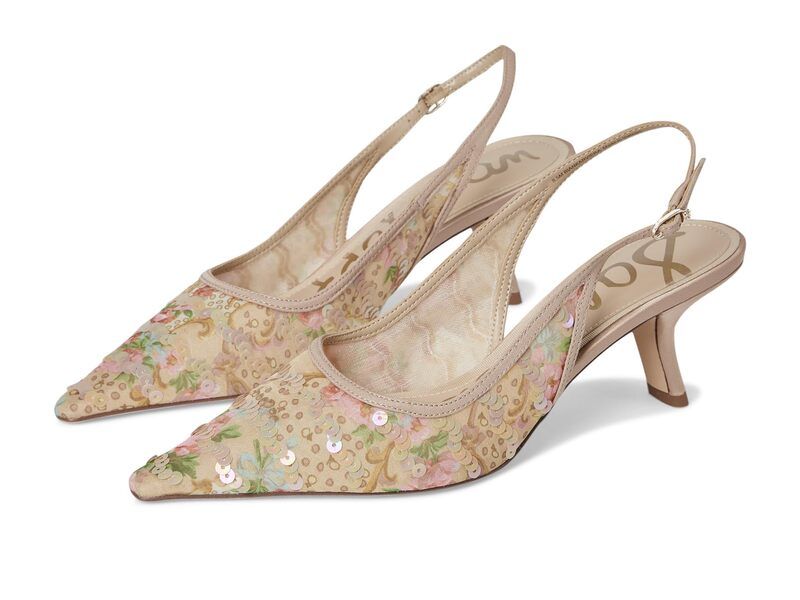 サムエデルマン レディース シューズ ヒール Sam Edelman Bianka Sling Ecru Multi エクリュ