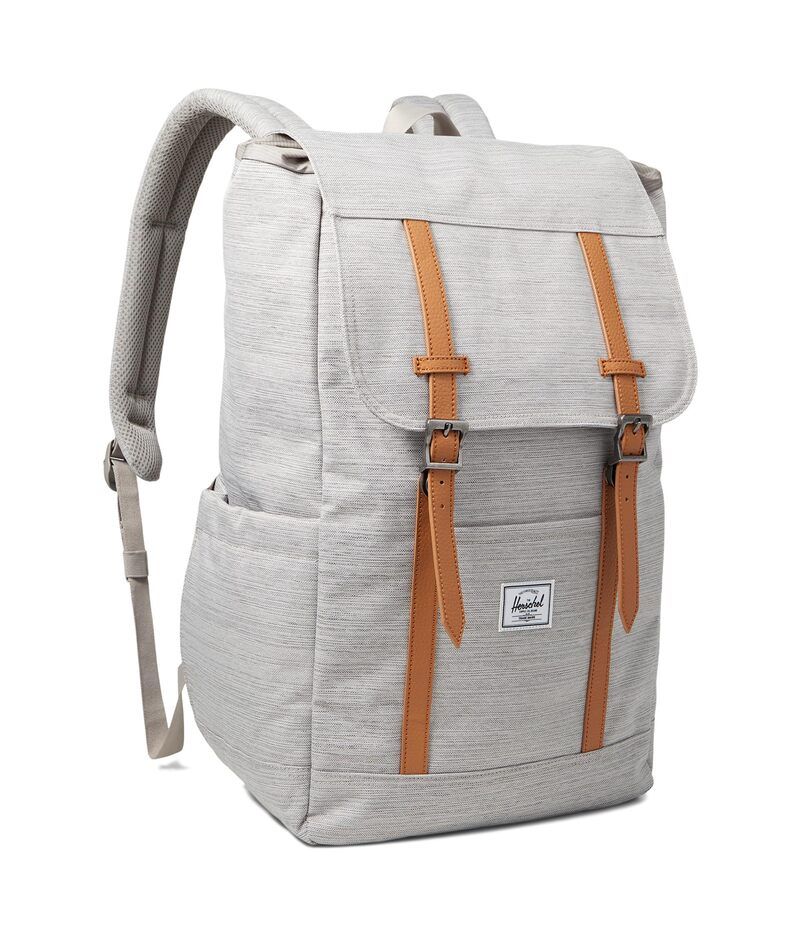 ハーシェルサプライ メンズ バッグ バックパック・リュックサック Herschel Supply Co Retreat Backpack Light Grey Cros グレー
