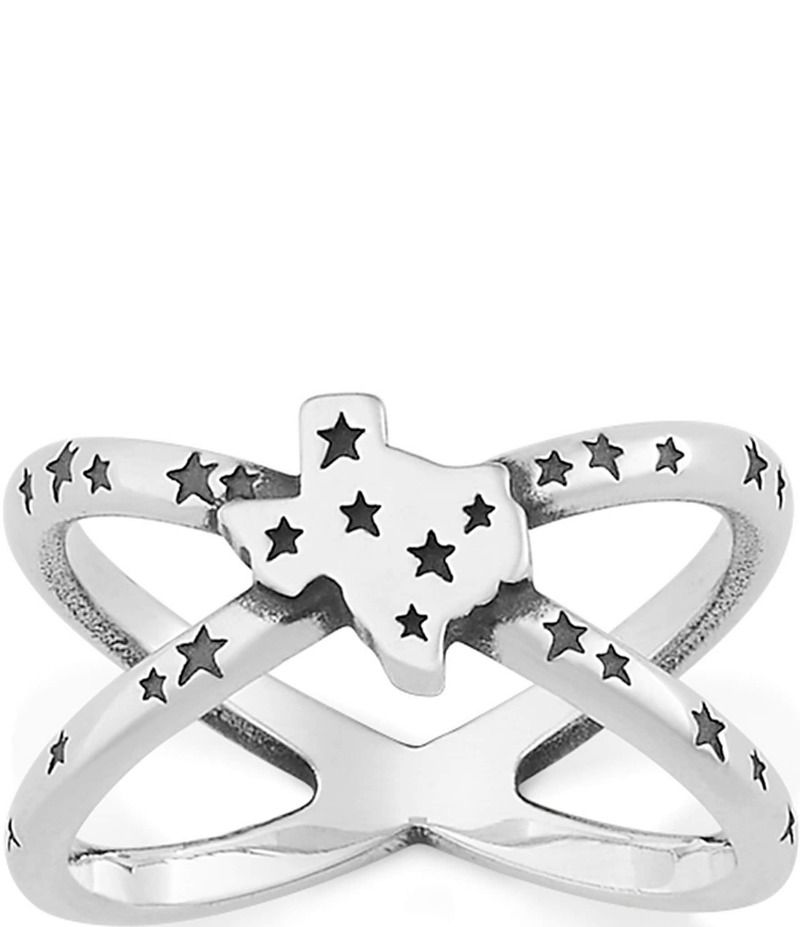ジェームズ エイヴリー レディース アクセサリー 指輪 James Avery Stars of Texas Ring Sterling Silver シルバー