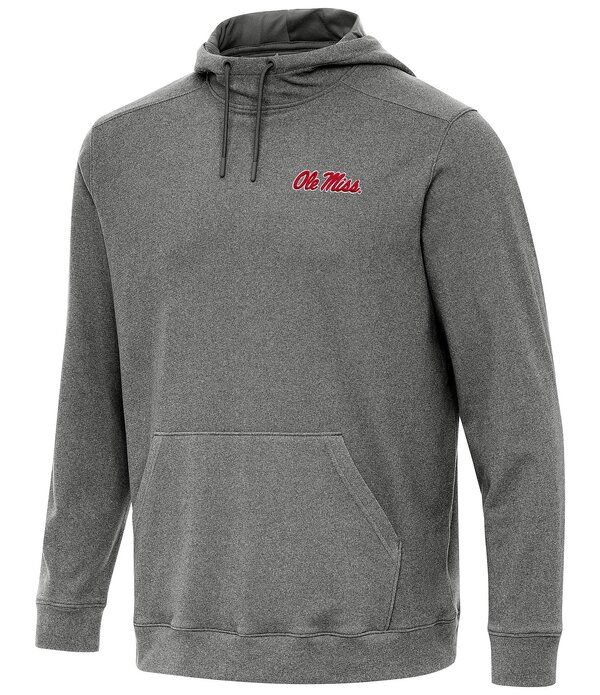 アンティグア メンズ アウター パーカー・スウェット Antigua NCAA SECloud Hoodie Ole Miss Rebels Black ブラック