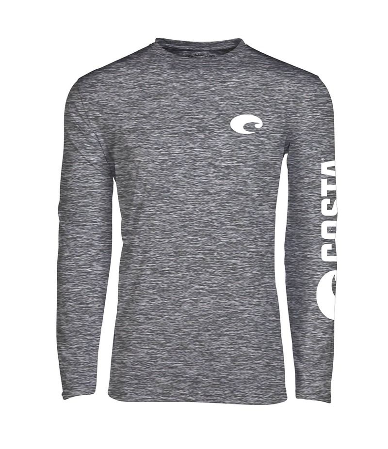 コスタ メンズ トップス シャツ Tシャツ 長袖 Costa Tech Cati LongSleeve Performance TShirt Grey グレー