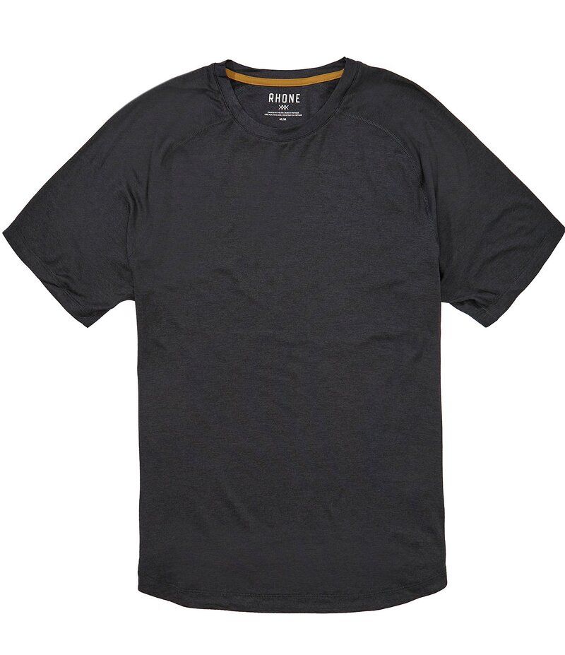 ローヌ メンズ トップス シャツ Tシャツ RHONE Atmosphere Performance Stretch Short Sleeve TShirt True Black Heather ブラック
