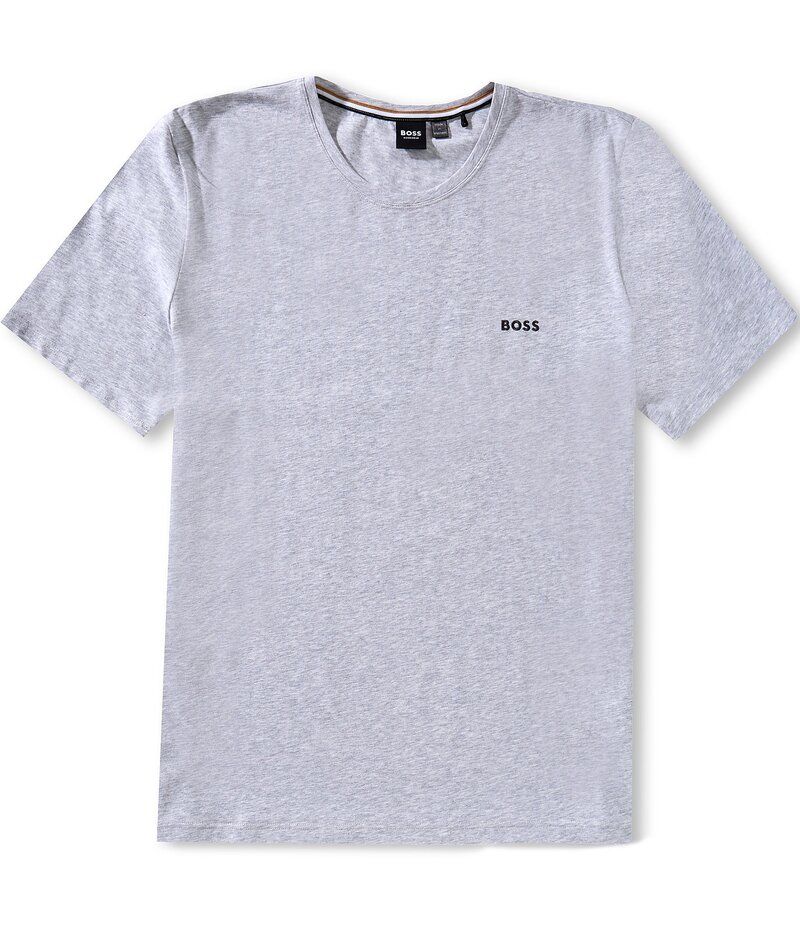 ヒューゴボス メンズ トップス シャツ Hugo Bosshort Sleeve Mix Match TShirt Light Heather Grey グレー
