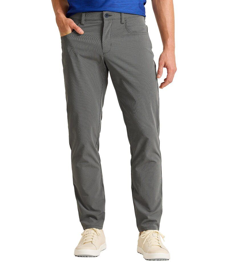 トッミーバハマ メンズ ボトムス カジュアルパンツ パンツ Tommy Bahama IslandZone Barbados Pro Caddie Check Pants Black ブラック