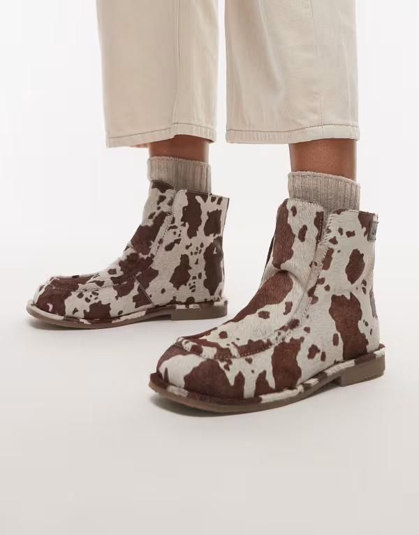 ブロンクス レディース シューズ ブーツ・レインブーツ スエード ブーツ Bronx fluffy cozy boots in suede cow COW