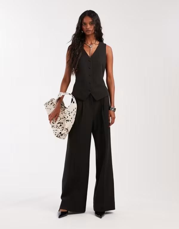 ノーバディーズ チャイルド レディース ボトムス カジュアルパンツ Nobodys Child Evander drawcord tailored pants part of a set Gray グレー