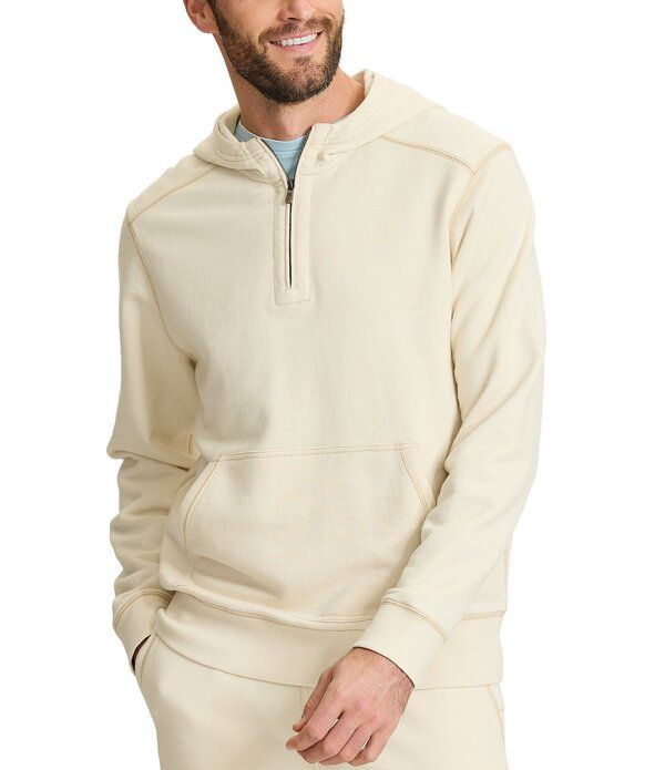 トッミーバハマ メンズ アウター ニット・セーター パーカー Tommy Bahama Cirrus Breeze HalfZip Hoodie Natural