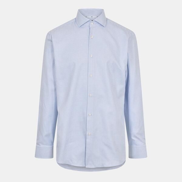 ボス メンズ トップス シャツ オックスフォード Boss Joe Spread Long Sleeve Oxford Shirt Pastel Blue ブルー