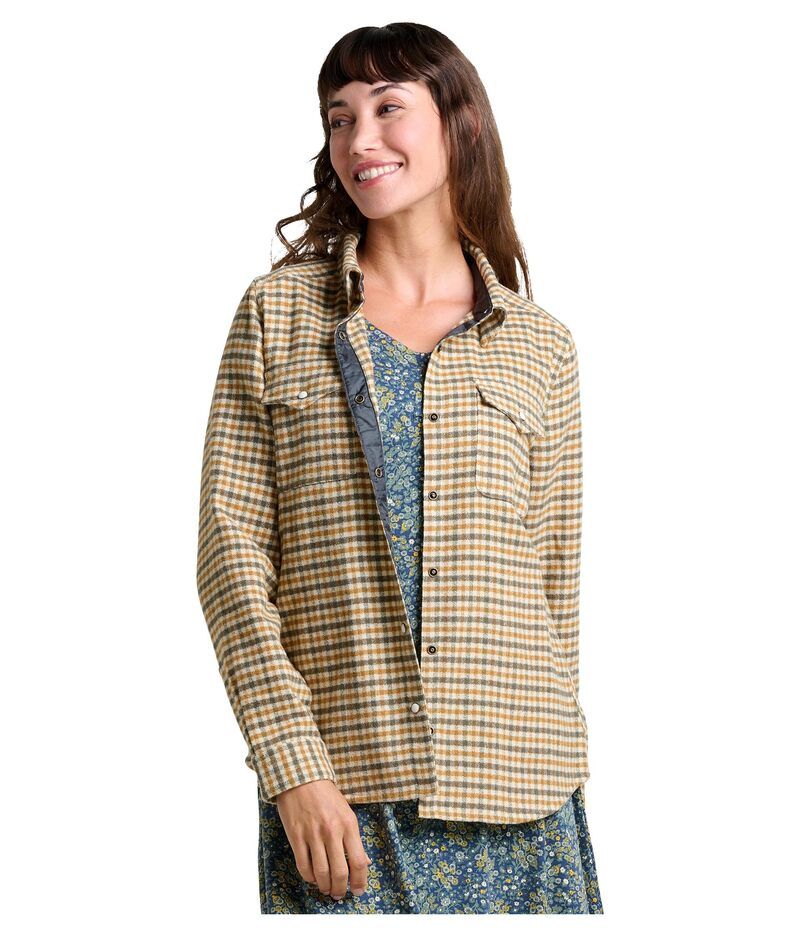 ドード アンドコー レディース トップス シャツ ジャケット ToadCo Folk Yeah Shirt Jacket Kelp