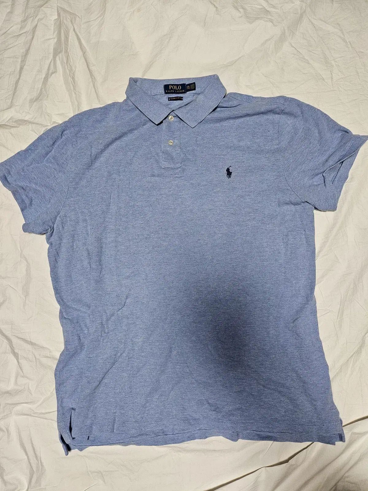 POLO RALPH LAUREN ポロTシャツ カラーTシャツ ポロTシャツ スカイブルー XXL