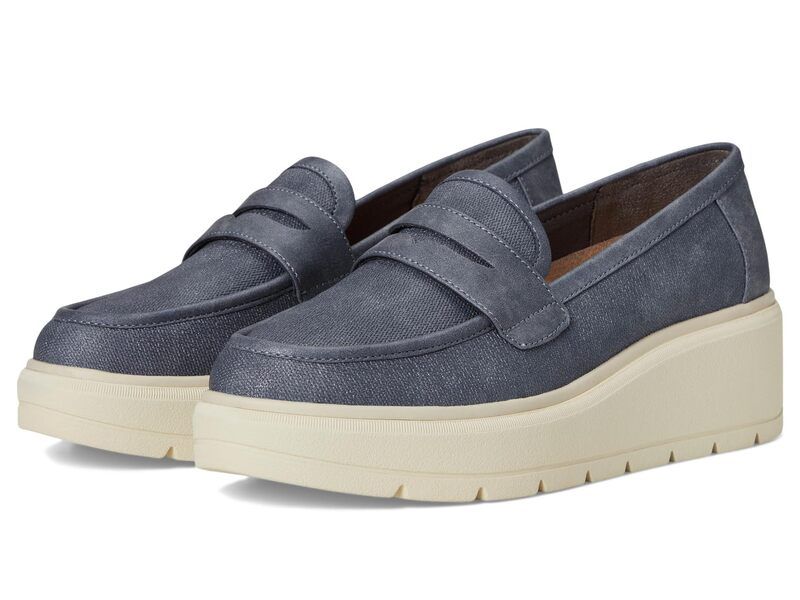 ドクター・ショール レディース シューズ スリッポン・ローファー Dr Scholls Nice Day Max LoaferMoc Blue ブルー