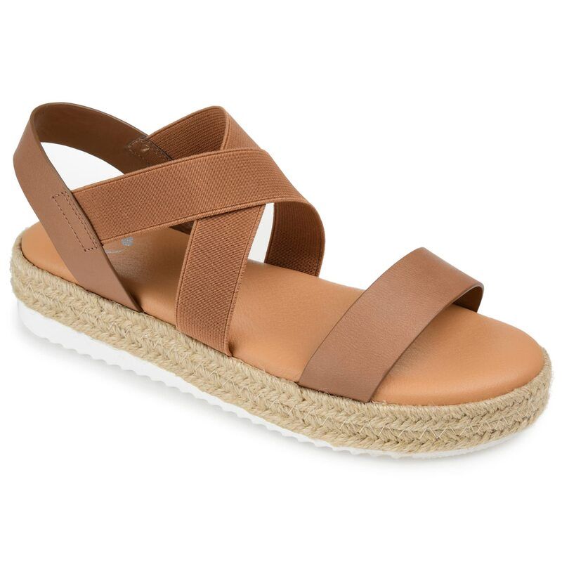 ジュルネ コレクション レディース シューズ ヒール サンダル Journee Collection Comfort Foam Caroline Sandal Tan タン