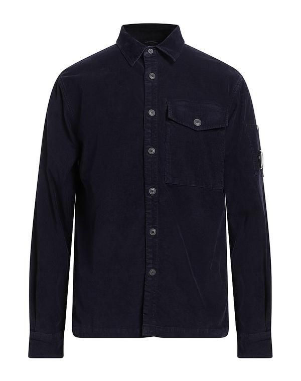 シーピーカンパニー メンズ トップス シャツ CP COMPANY 無地シャツ Midnight Blue ブルー
