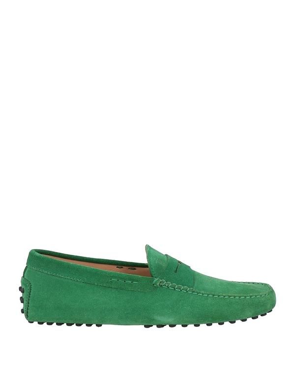 トッズ メンズ シューズ スリッポン・ローファー TODS モカシン Green グリーン