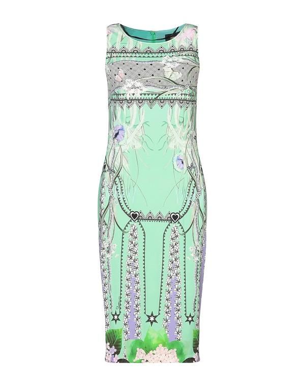 カヴァリ クラス レディース ドレス ミディ丈ワンピース CAVALLI CLASS チューブドレス Light Green グリーン