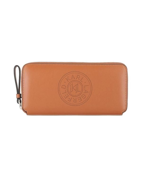 カール ラガーフェルド レディース レザー小物 財布 KARLAGERFELD 財布 Brown ブラウン