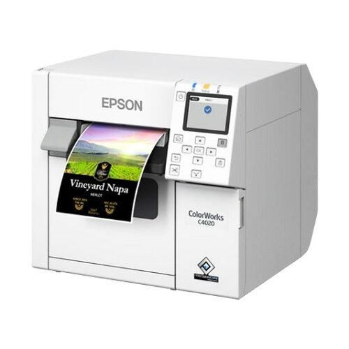 【新品・2営業日で発送】EPSON エプソン カラーラベルプリンター／4インチ／フォト顔料インク／オートカッター(CW-C4020G)