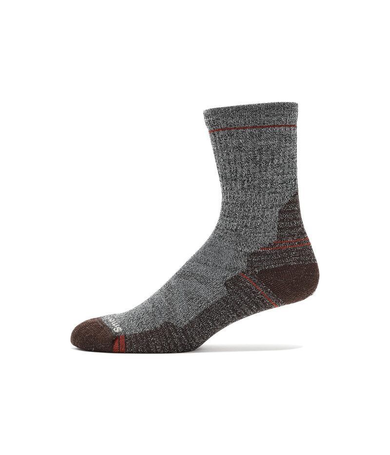 スマートウール メンズ アンダーウェア 靴下 Smartwool Hike Light Cushion Mid Crew Socks AshCharcoal チャコール