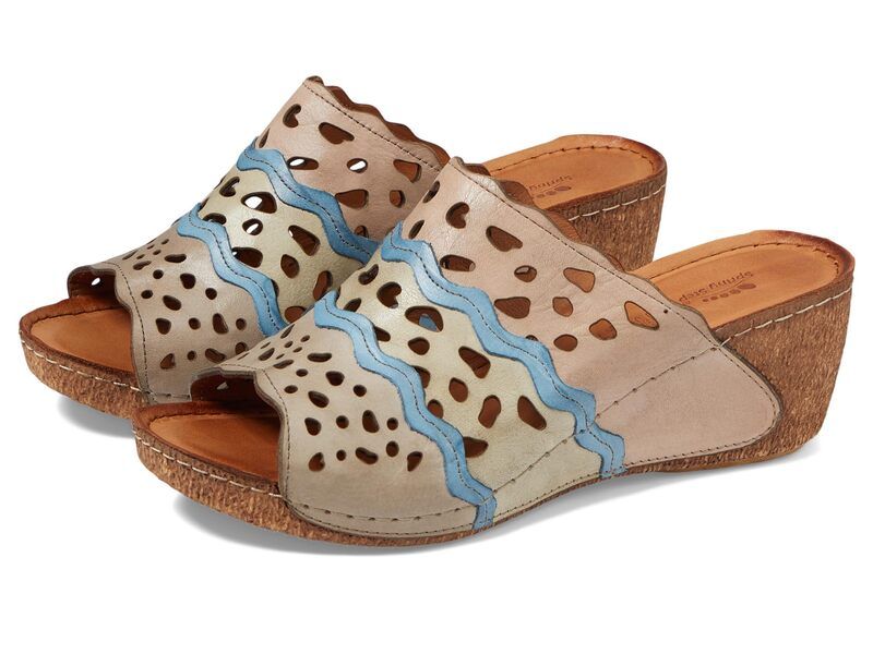 スプリングステップ レディース シューズ ヒール Spring Step Footy Blush Multi ブラッシュ