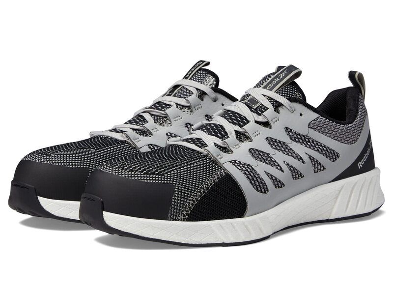 リーボック メンズ シューズ スニーカー Reebok Work Fusion Flexweave Cage Composite Toe Gray グレー