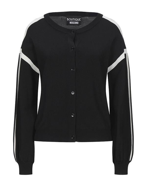 ブティックモスキーノ レディース アウター カーディガン BOUTIQUE MOSCHINO カーディガン Black ブラック 30,420円