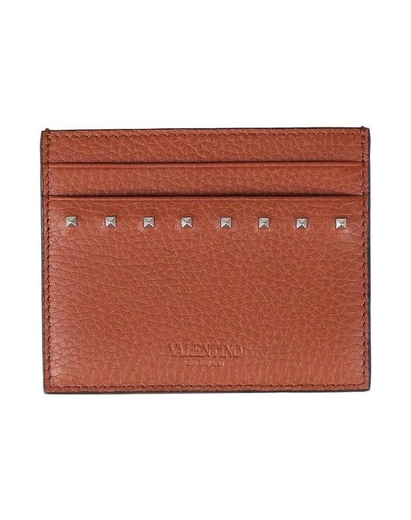 ヴァレンティノ レディース アクセサリー 財布 VALENTINO GARAVANI カードケース Brown ブラウン